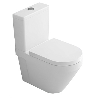 Hatria Daytime Унитаз моноблок 66x37см, креп.YOIQ цвет: белый