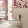 Villeroy&Boch Avento Биде подвесное 37x53см., 1 отв., цвет: альпийский белый