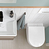 Villeroy&Boch Subway 2.0 Унитаз 36.5x37x56см., подвесной, безободковый, с антигрязевым покрытием CeramicPlus, цвет: альпийский белый