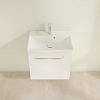 Villeroy & Boch Avento, Тумба с раковиной, 51.2х52х44.7см, подвесная, цвет: белый