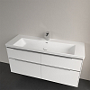 Villeroy&Boch Subway 3.0 Раковина 130х47х17см., 1 отв., подвесная, с антигрязевым покрытием CeramicPlus, с переливом, цвет: альпийский белый
