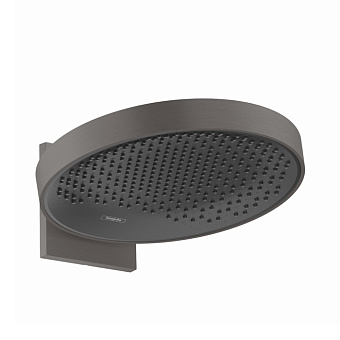 Hansgrohe Rainfinity Верхний душ 360 1jet с настенным креплением, цвет: шлифованный черный хром