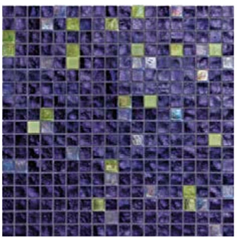 Sicis Colors Мозаика 29.5x29.5см, универсальная, стекло, цвет: wooleya