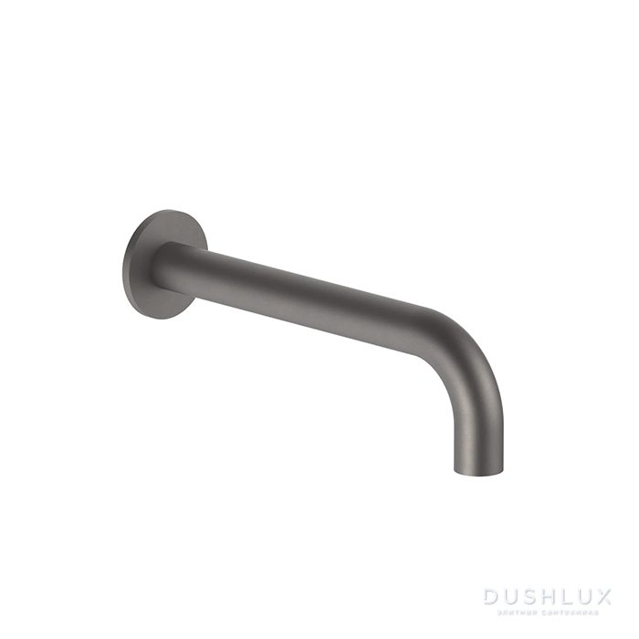 Фото Fantini Fontane Bianche Излив смесителя для раковины, настенный, цвет: Matt Gun Metal PVD