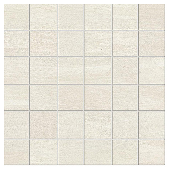 Ergon Stone Project Керамогранит 30x30x0.95см, универсальная, неглазурованный, цвет: Mosaico Falda White naturale
