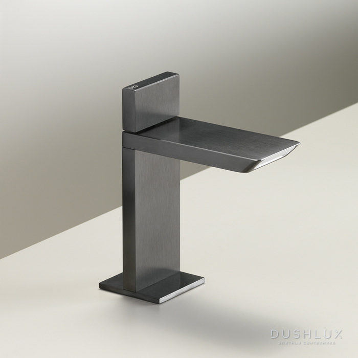 Фото CEA Design BAR Смеситель для раковины, 1 отв., прогрессивный, цвет: PVD черный сатинированный