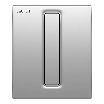 Laufen AU101 Клавиша смыва для писсуара, с картриджем, цвет: хром матовый