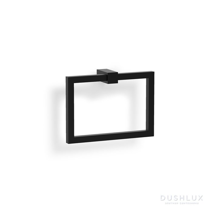 Фото Decor Walther Corner Полотенцедержатель-кольцо 20см., подвесной, цвет: черный матовый