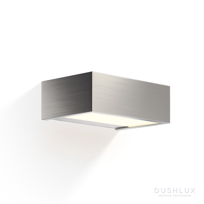 Фото Decor Walther Box 15 N LED Светильник настенный 15x10x5см, светодиодный, 1x LED 18.4W, цвет: никель сатинированный