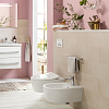 Villeroy Boch Avento Биде подвесное 53x37см., 1 отв., с переливом, с донным клапаном, цвет: альпийский белый