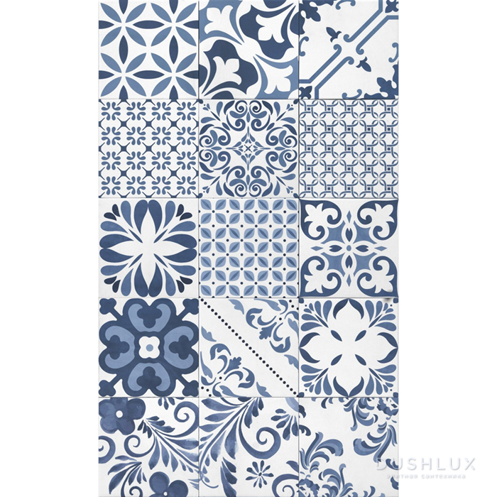 Фото Tonalite Aquarel Керамогранит 15х15см, универсальная, цвет: Decoro Stars Blu