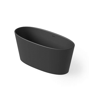 Dea Design Nature Ванна 158x70x66см., отдельностоящая, Solid Surface, цвет: Black №16