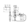 Hansgrohe Aqittura M91 Кухонный смеситель 240 с системой фильтрации, 1jet, цвет:  нержавеющая сталь