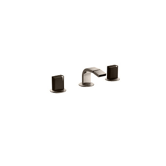 Fantini Venezia In Смеситель для биде, 3 отв.,  излив 135 мм, цвет: Nickel PVD
