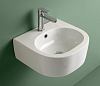 Kerasan Flo Раковина 40x37 см, 1 отв., цвет: белый