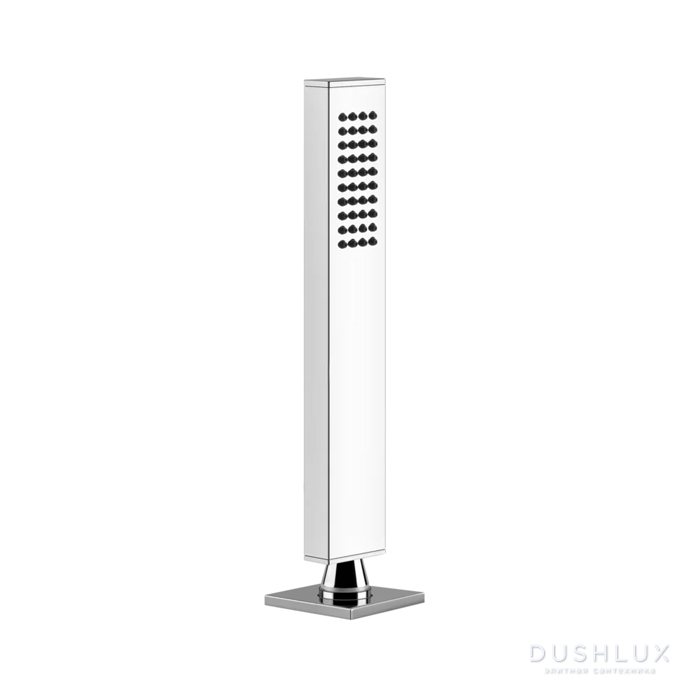 Фото Gessi Rettangolo Душевая лейка выдвигающаяся, с держателем, цвет: хром