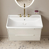 Kerama Marazzi Elegance Тумба 80см., подвесная, 2 ящика, цвет: жемчужный лён