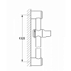 Grohe Relexa Душевая штанга, 100cм., настенный, цвет: хром