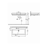 Grohe Cube Раковина 100 см, 1 отв., накладная, цвет: белый