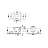 Duravit D-Neo Унитаз 37x48см., подвесной, безободковый, цвет: белый глянцевый