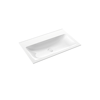 EMCO Раковина 81x52 см, 3 отв., накладная, для тумб 9583 274 22 и 9583 275 22, композит, цвет: белый