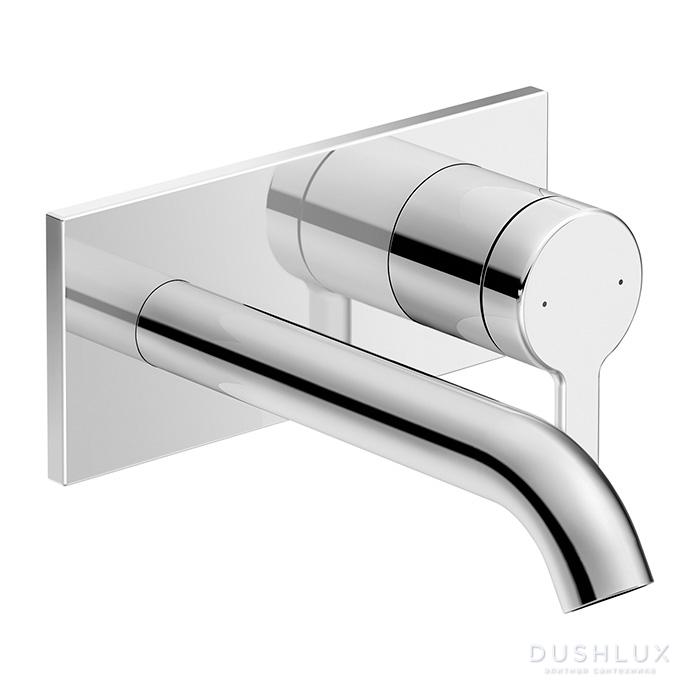 Фото Duravit C.1 Смеситель для раковины, встраиваемый, излив 174мм, цвет: хром