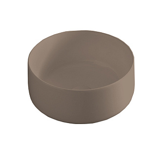 Artceram Cognac Раковина Ø35см., накладная, без отв., Saniglaze, цвет: matera