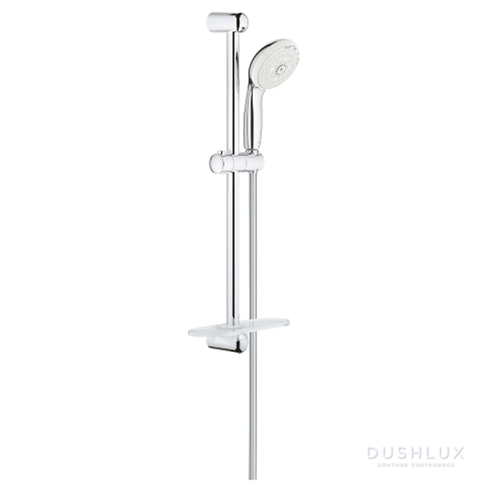 Фото Grohe Tempesta 100 Душевой гарнитур, 4 вида струй, настенный, цвет: хром