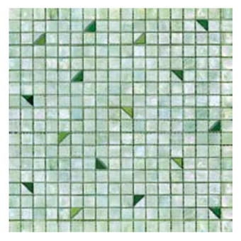 Sicis Colors Мозаика 29.5x29.5см, универсальная, стекло, цвет: calicantus1/bamboo-malachite