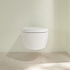 Villeroy&Boch Avento Комплект унитаз-подвесной 37x53см, сиденье QuickRelease, SoftClose, цвет: альпийский белый