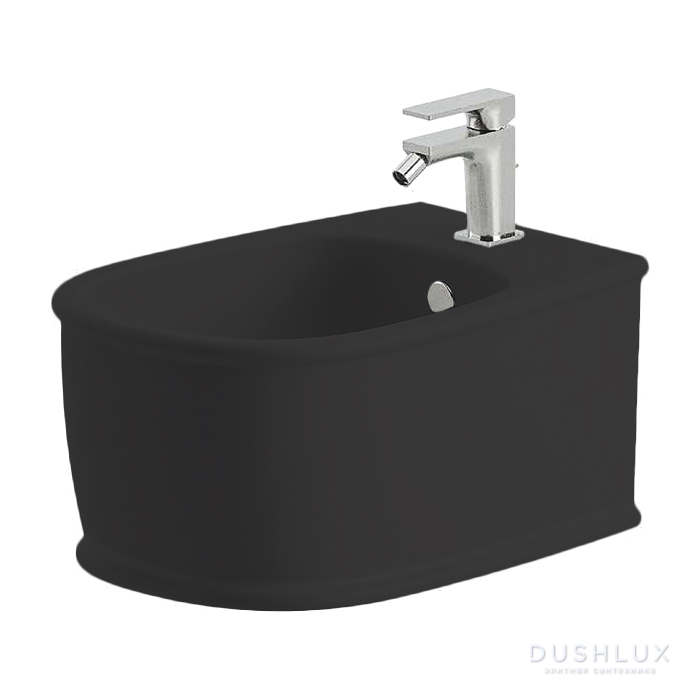 Фото Artceram Atelier Биде подвесное 36х52см., 1 отв., цвет: черный
