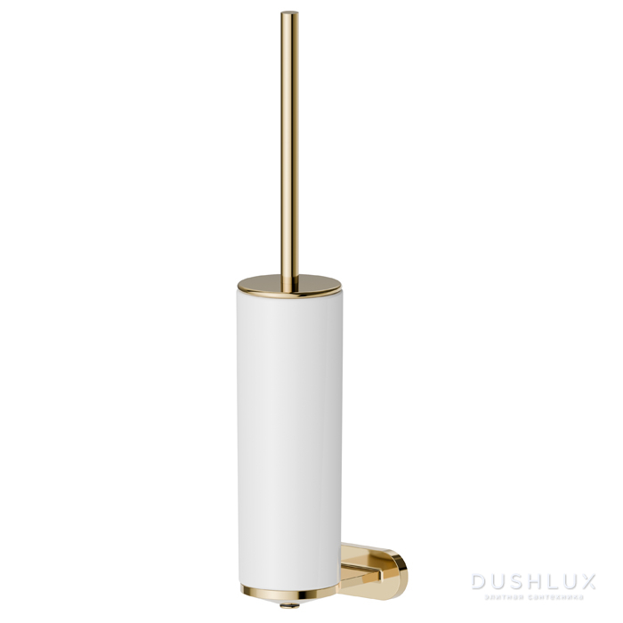 Фото Newform Accessori quadri Ершик для туалета, подвесной, цвет: Glossy Gold pvd