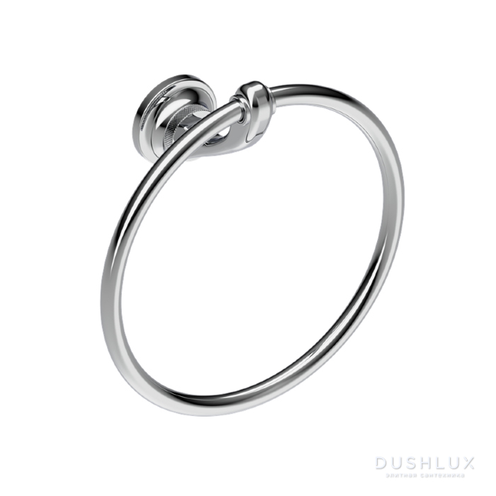 Фото Burlington Guild Полотенцедержатель кольцо, цвет: хром