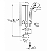 Grohe Euphoria Душевой гарнитур 60см., с полочкой, ручным душем, шланг 175см., цвет: хром
