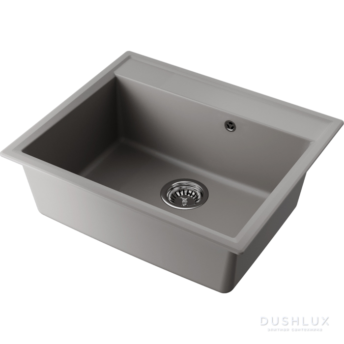 Фото Omoikiri Daisen 60 Кухонная мойка 60x19,5x51см.,встраиваемая, цвет: leningrad grey