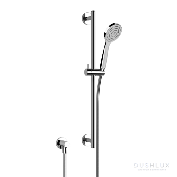 Фото Gessi Emporio shower Душевой гарнитур, с ручным душем, шланг 1,5м и вывод воды, цвет: хром