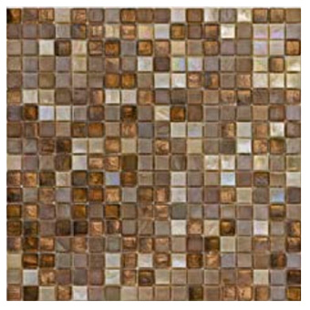 Sicis Colors Мозаика 29.5x29.5см, универсальная, стекло, цвет: ebano