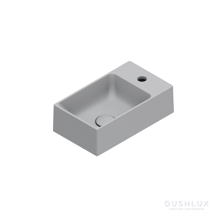 Фото Catalano Premium Раковина 40x23см, с 1 отв., цвет: Cemento Satinato