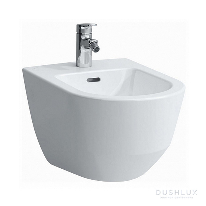 Фото Laufen Pro Биде подвесное 56x36x34.5см, с 1 отв. под смеситель, цвет: белый