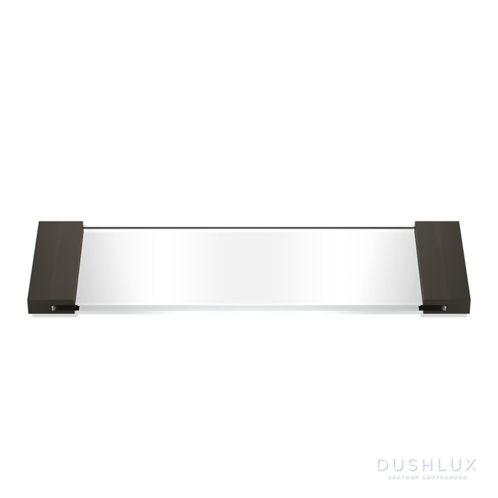 Фото Decor Walther Classic Tab 34 Лоток универсальный 34x12см, прозрачное стекло, цвет: темная бронза