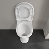 Villeroy&Boch Vicare Унитаз 36х49х46см., напольный, горизонтальный смыв (с полкой), DirectFlush, цвет: альпийский белый