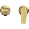 Ideal Standard La Dolce Vita Смеситель для раковины, встраиваемый, излив: 21см., цвет: PVD Brushed Gold (Шлифованное Золото)