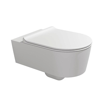 Flaminia Link Унитаз подвесной 56х36х20см, с системой GoClean, цвет: Latte