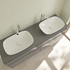 Villeroy&Boch Loop&Friends Раковина 38х56х12см., накладная, без отв., без перелива, цвет: альпийский белый