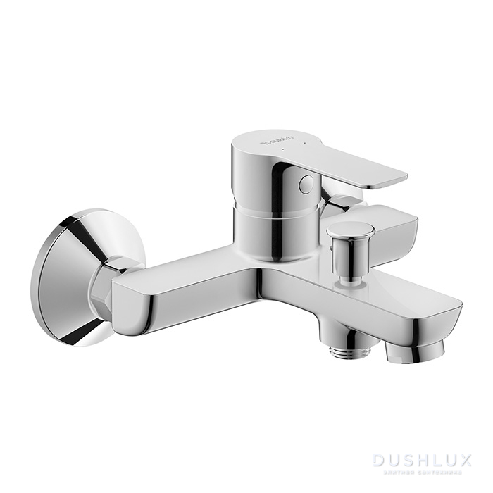 Фото Duravit A.1 Смеситель для ванной, настенный, 2 отв., цвет: хром