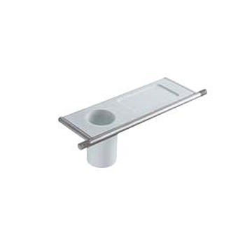TREEMME 22mm, Стакан + полочка, комплект подвесной, нержавеющая сталь, цвет: сталь
