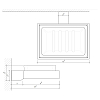 Decor Walther Corner WSS Мыльница подвесная, стекло сатинированное, цвет: золото