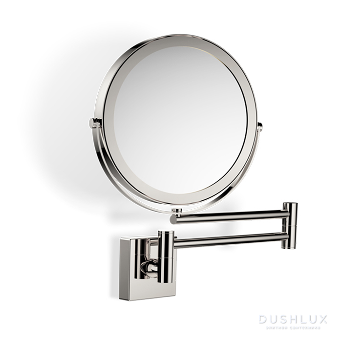 Фото Decor Walther SP 28/2/V Косметическое зеркало 17см, подвесное, увел. 5x, цвет: никель полированный