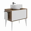 Kerama Marazzi ArtBasin Sabbia Раковина накладная 50.5х36.6см., без отв., цвет: белый глянцевый