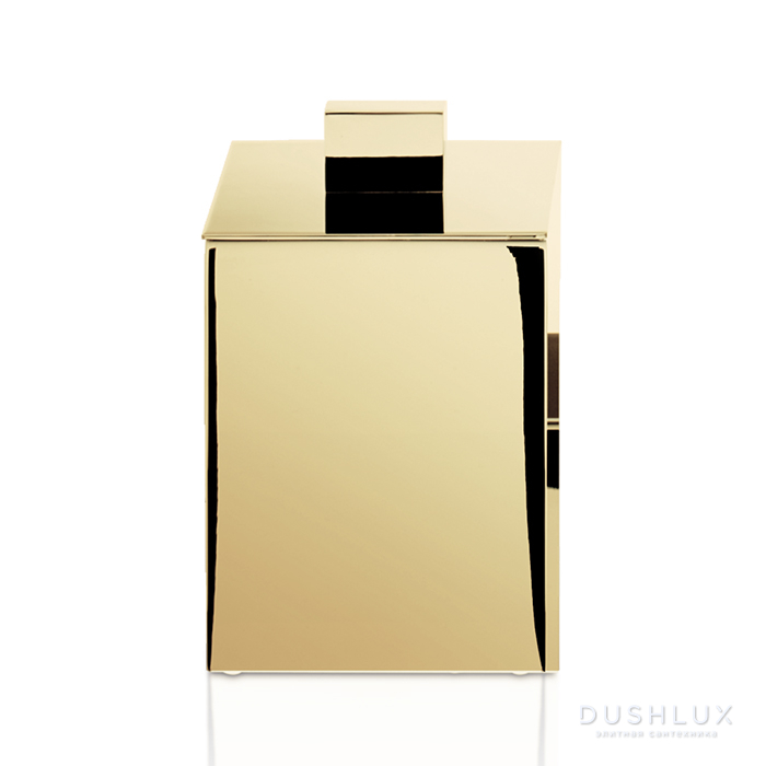 Фото Decor Walther DW 3650 Бокс универсальный 8.5x8.5x11см, с крышкой, цвет: золото